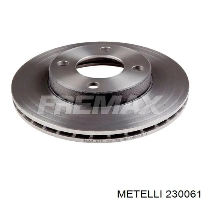 Тормоз дисковый передний Metelli 230061 цена, от 24.10 USD