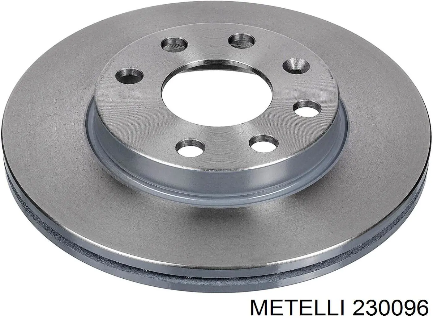 230096 Metelli Диск тормозной передний