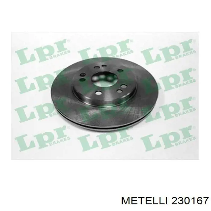 Купить 230167 Metelli Ротор тормозной