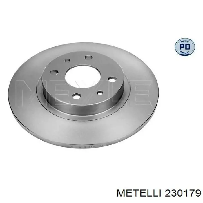 23-0179 Metelli передние тормозные диски