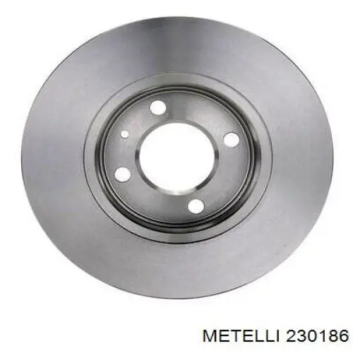 Купить 230186 Metelli Ротор тормозной