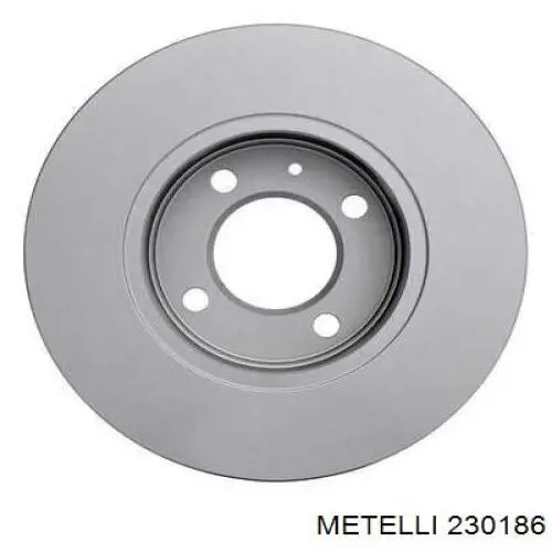 Передние тормозные диски 230186 Metelli