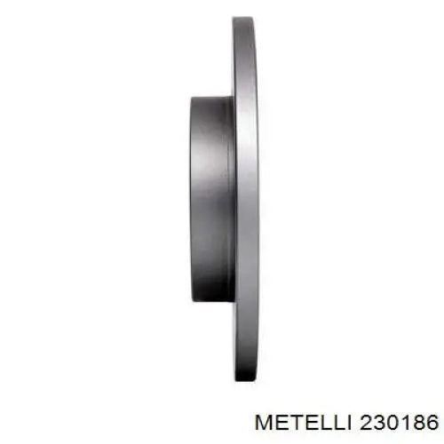 Купить 230186 Metelli Ротор тормозной