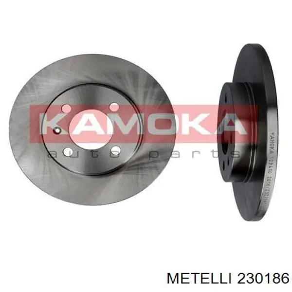 Тормоз дисковый передний Metelli 230186 цена, от 18.73 USD