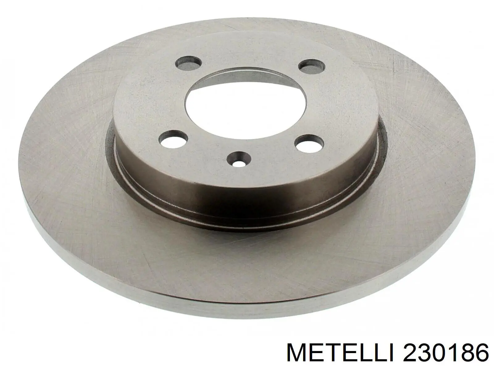 230186 Metelli диск тормозной передний
