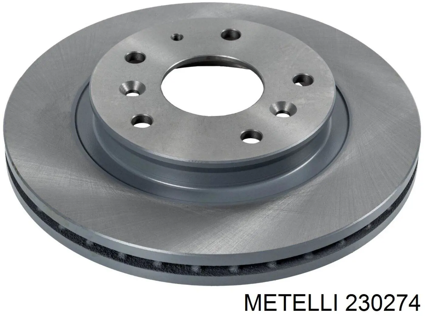 23-0274 Metelli диск тормозной передний