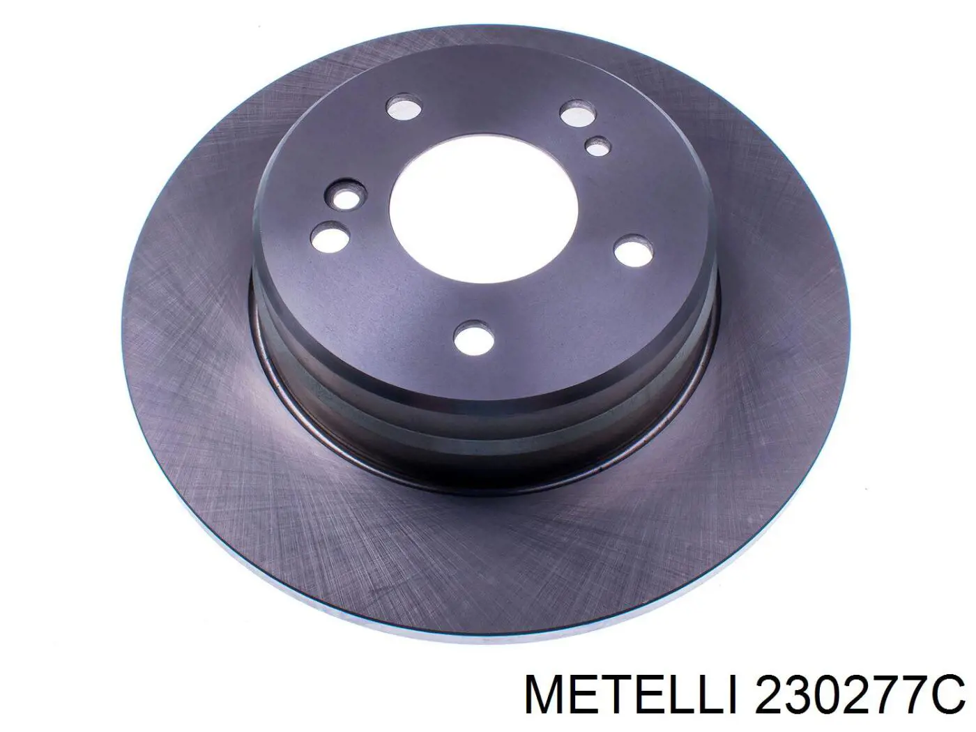 230277C Metelli диск тормозной задний