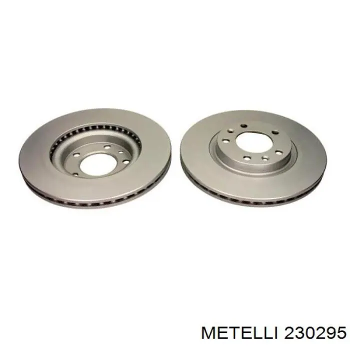 Передние тормозные диски 230295 Metelli