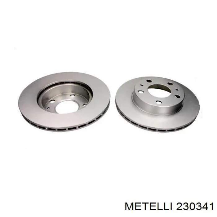 Тормоз дисковый передний Metelli 230341 цена, от 39.84 USD