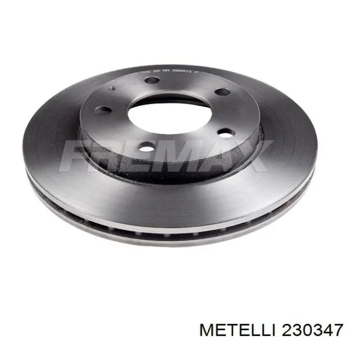 230347 Metelli Диск тормозной передний