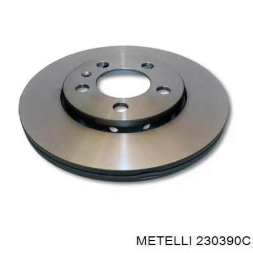 Передние тормозные диски 230390C Metelli