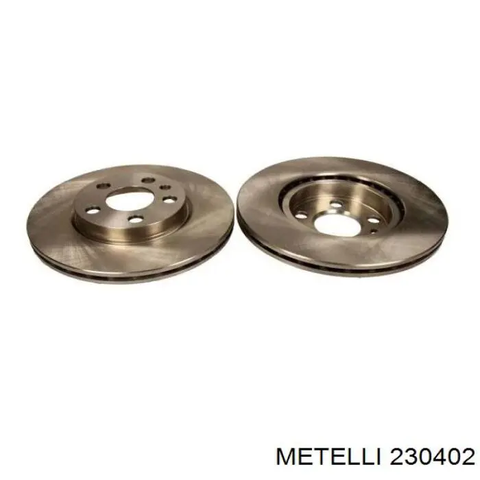 Передние тормозные диски 230402 Metelli