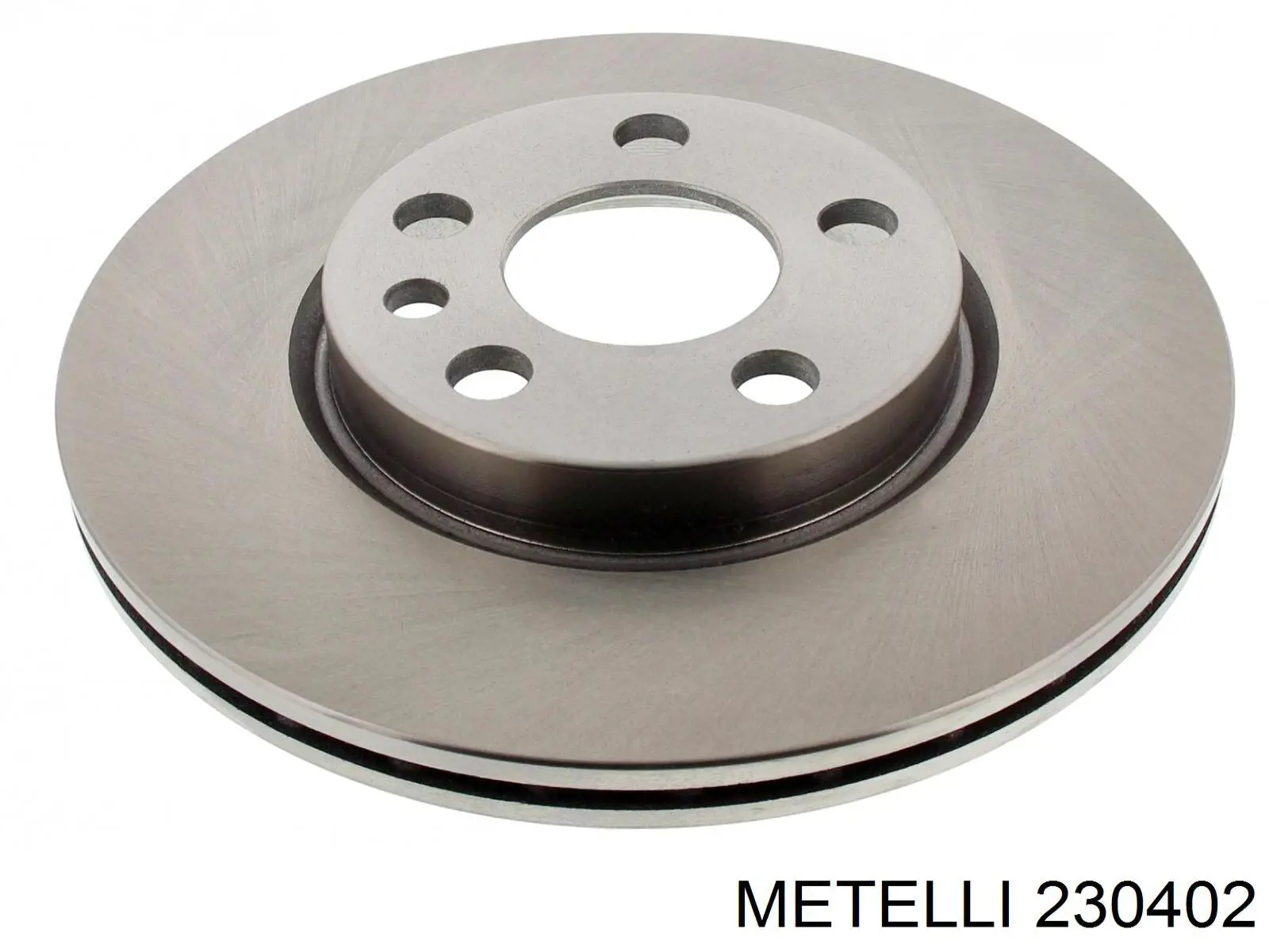 230402 Metelli Диск тормозной передний