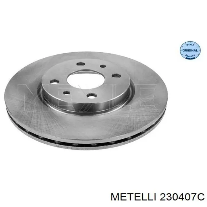Тормоз дисковый передний Metelli 230407C цена, от 31.07 USD