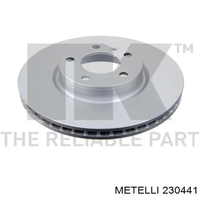 Тормоз дисковый передний Metelli 230441 цена, от 48.63 USD