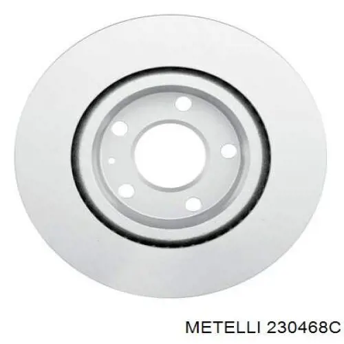 Передние тормозные диски 230468C Metelli