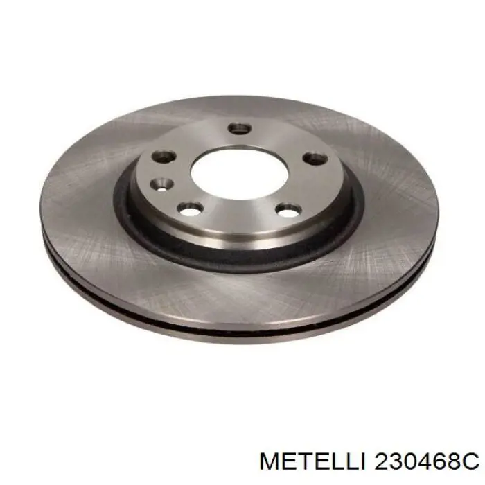230468C Metelli Диск тормозной передний