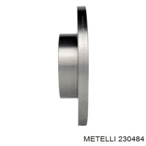 Диск гальмівний передній 230484 Metelli