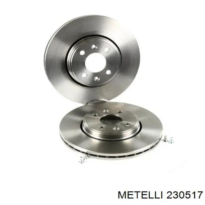 230517 Metelli диск тормозной передний