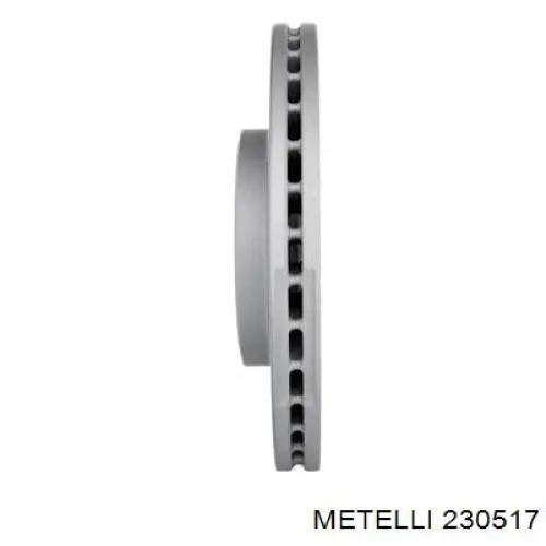 230517 Metelli Диск тормозной передний