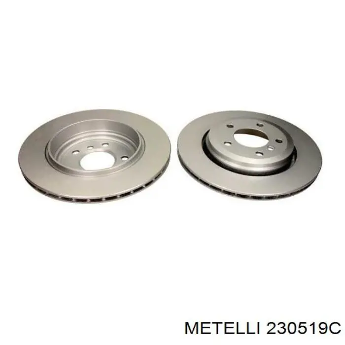 Задний тормозной диск Metelli 230519C цена, от 51.77 USD