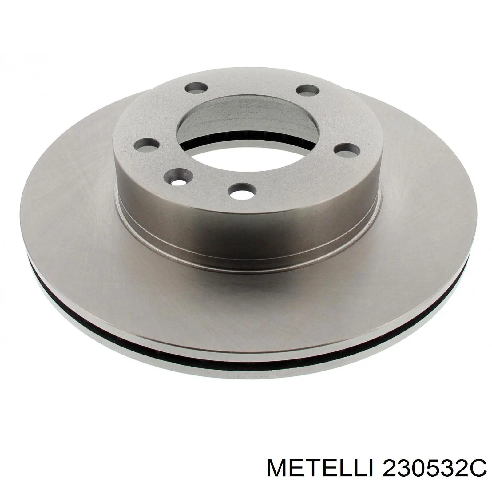 Диск гальмівний передній 230532C Metelli