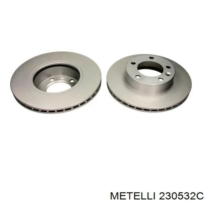 Тормоз дисковый передний Metelli 230532C цена, от 50.77 USD