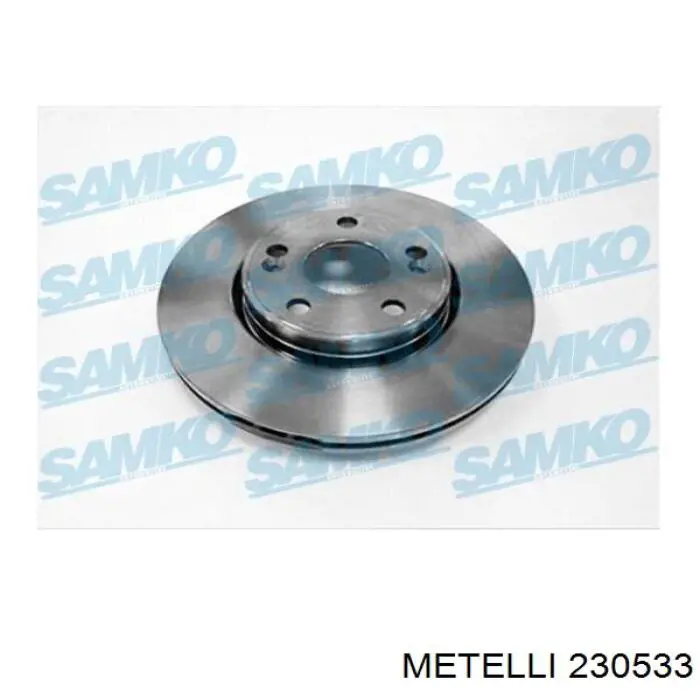 Купить 230533 Metelli Ротор тормозной