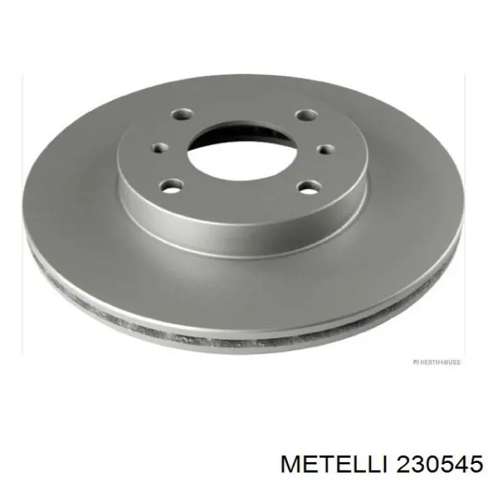 23-0545 Metelli передние тормозные диски