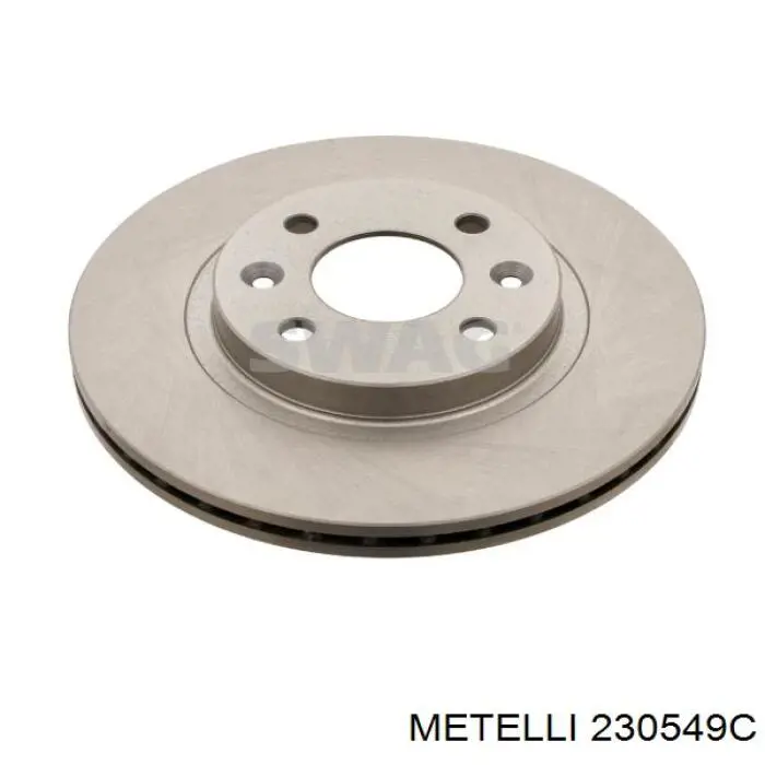 230549C Metelli Диск тормозной передний