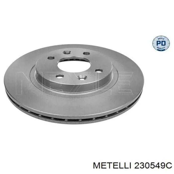 Тормоз дисковый передний Metelli 230549C цена, от 26.33 USD
