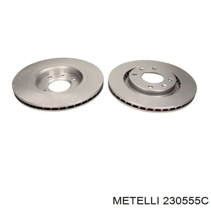 Передний тормозной диск Metelli 230555C