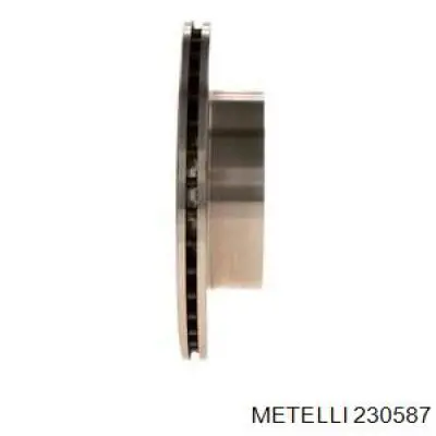 230587 Metelli Диск тормозной передний