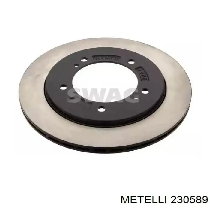 Передние тормозные диски 230589 Metelli