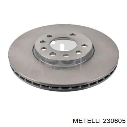 Передние тормозные диски 230605 Metelli