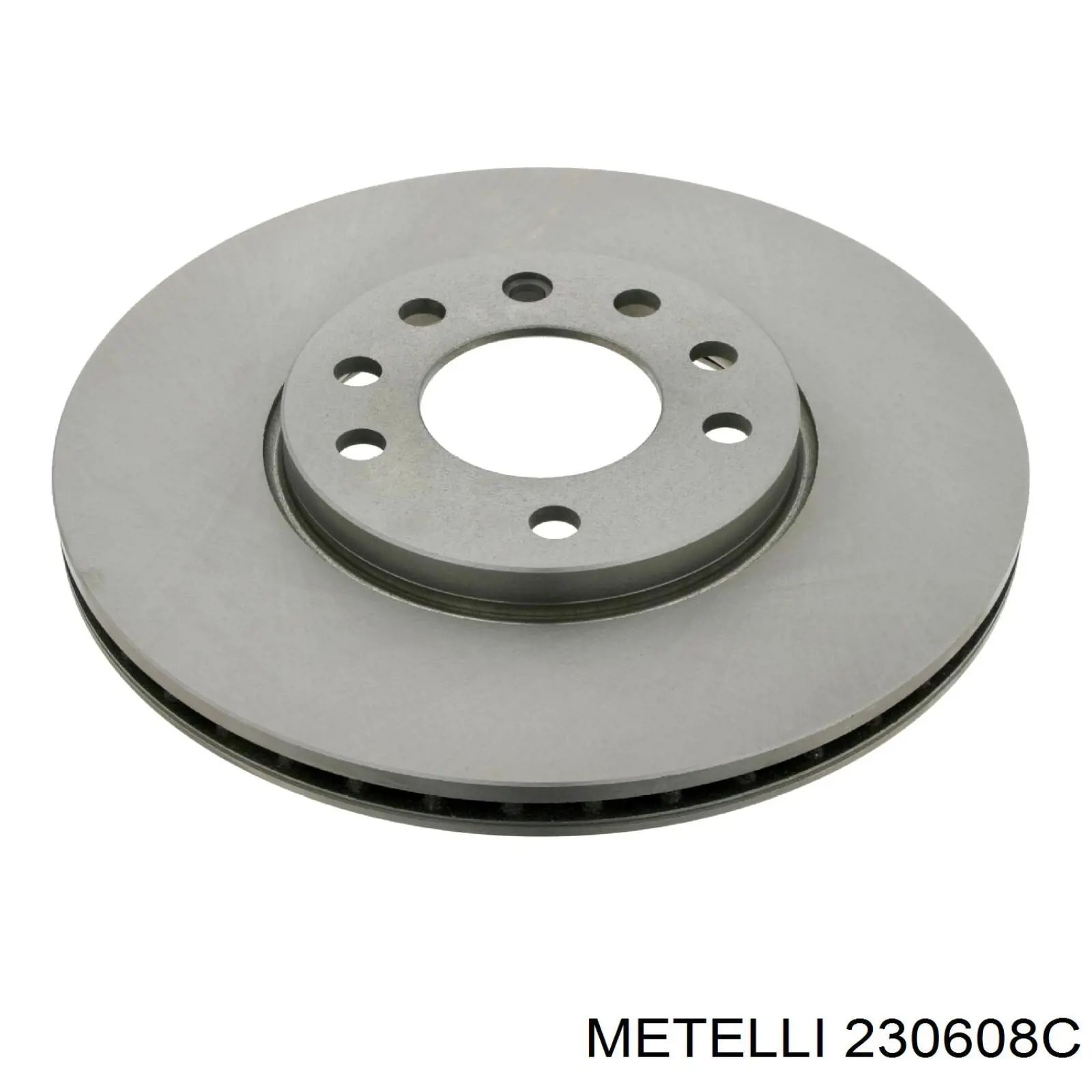 230608C Metelli Диск тормозной передний