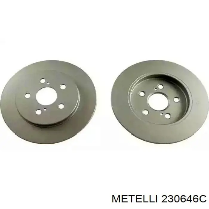 Тормоз дисковый передний Metelli 230646C цена, от 32.30 USD