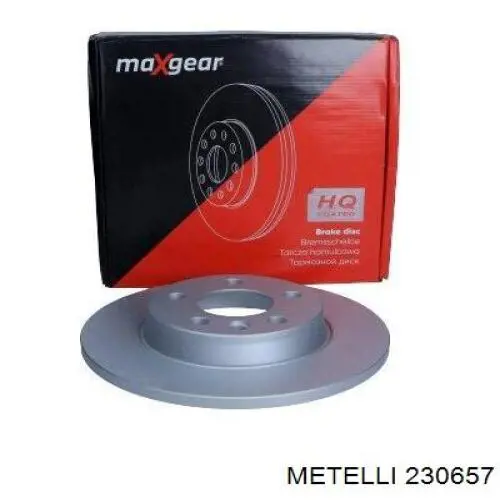230657 Metelli Дисковый тормоз