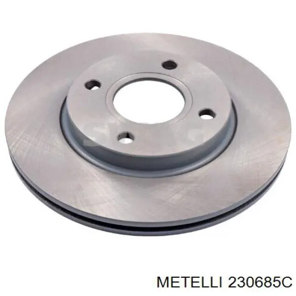 Передний тормозной диск Metelli 230685C