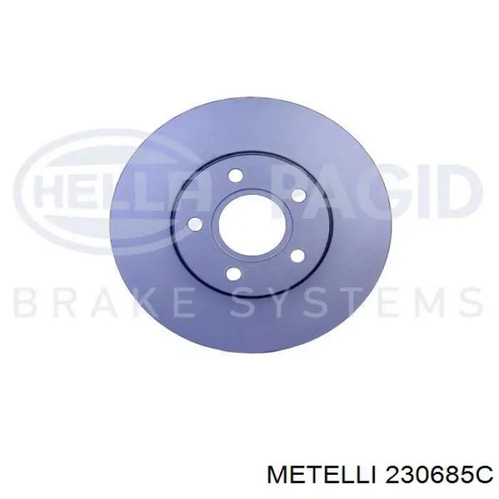 Купить 230685C Metelli Ротор тормозной