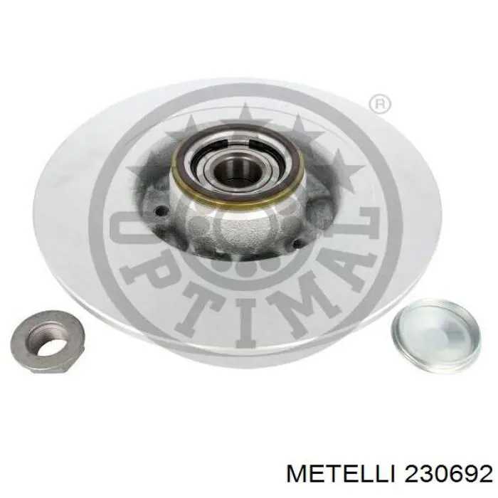 Тормозные диски 230692 Metelli