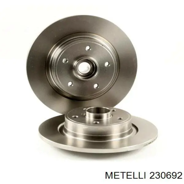 Задний дисковый тормоз Metelli 230692