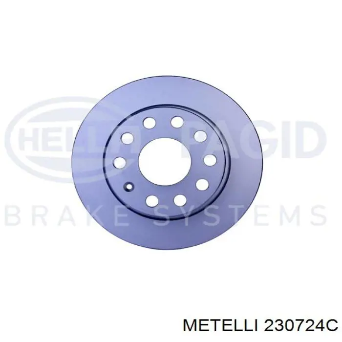 230724C Metelli Дисковый тормоз
