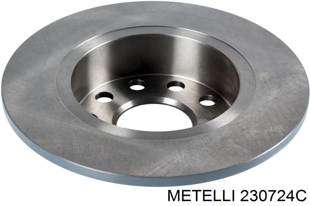 Купить 230724C Metelli Диск тормозной задний