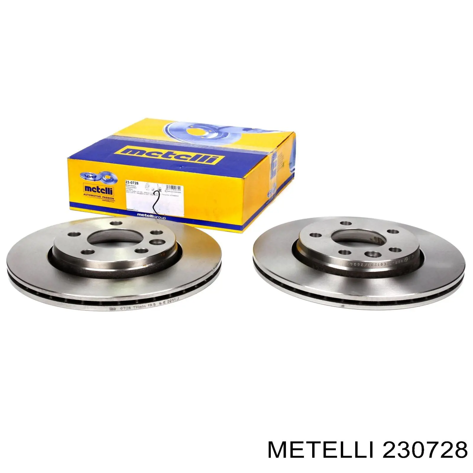 230728 Metelli Дисковый тормоз