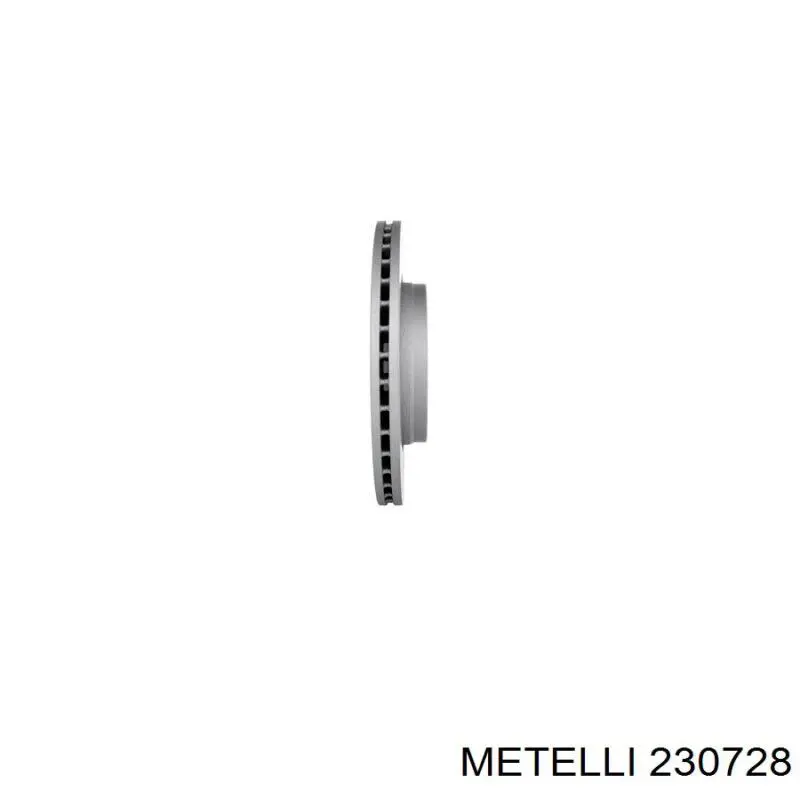 Купить 230728 Metelli Диск тормозной задний