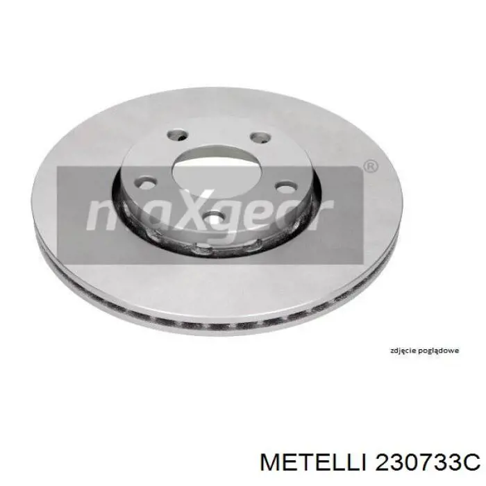 Купить 230733C Metelli Ротор тормозной