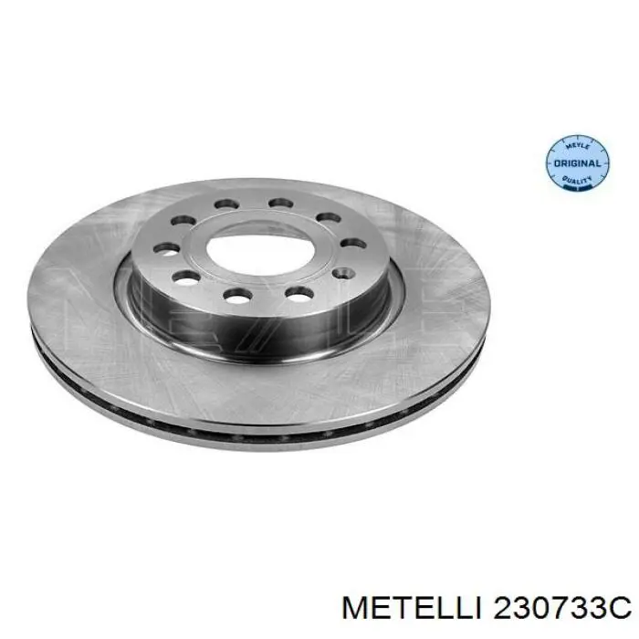 Тормоз дисковый передний Metelli 230733C цена, от 32.34 USD