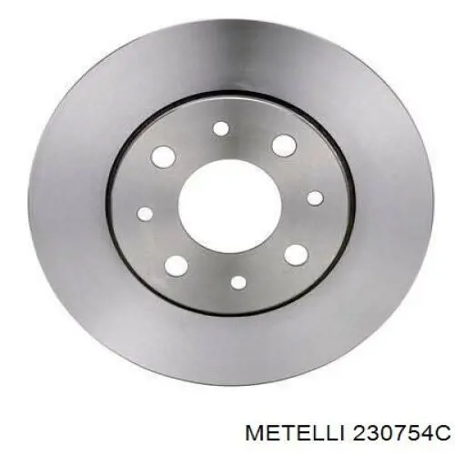Передний тормозной диск Metelli 230754C