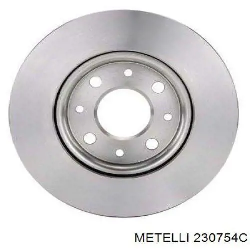 230754C Metelli Диск тормозной передний